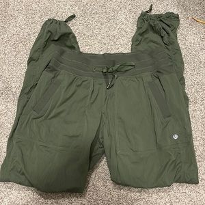 Lululemon Olive Dance Studio Jogger